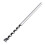 () 8mm-20mm Twist Drill Core for Square Hole Drill Bit Square Auger Drill Mortising Chisel 3