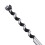 () 8mm-20mm Twist Drill Core for Square Hole Drill Bit Square Auger Drill Mortising Chisel 9