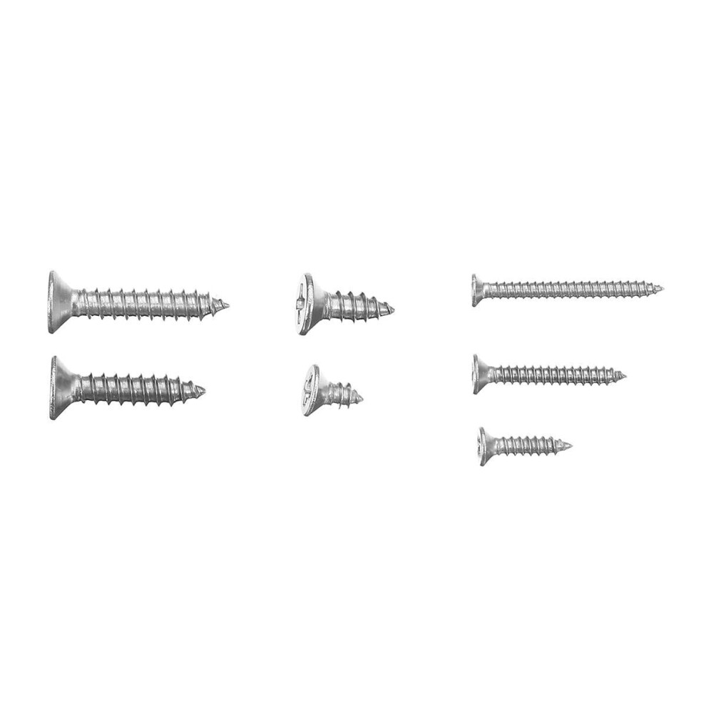 600Pcs M2.2/M2.9/M3.5 Stainless Steel Pozi Raised Countersunk Self-Tapping Screw 3654659382696