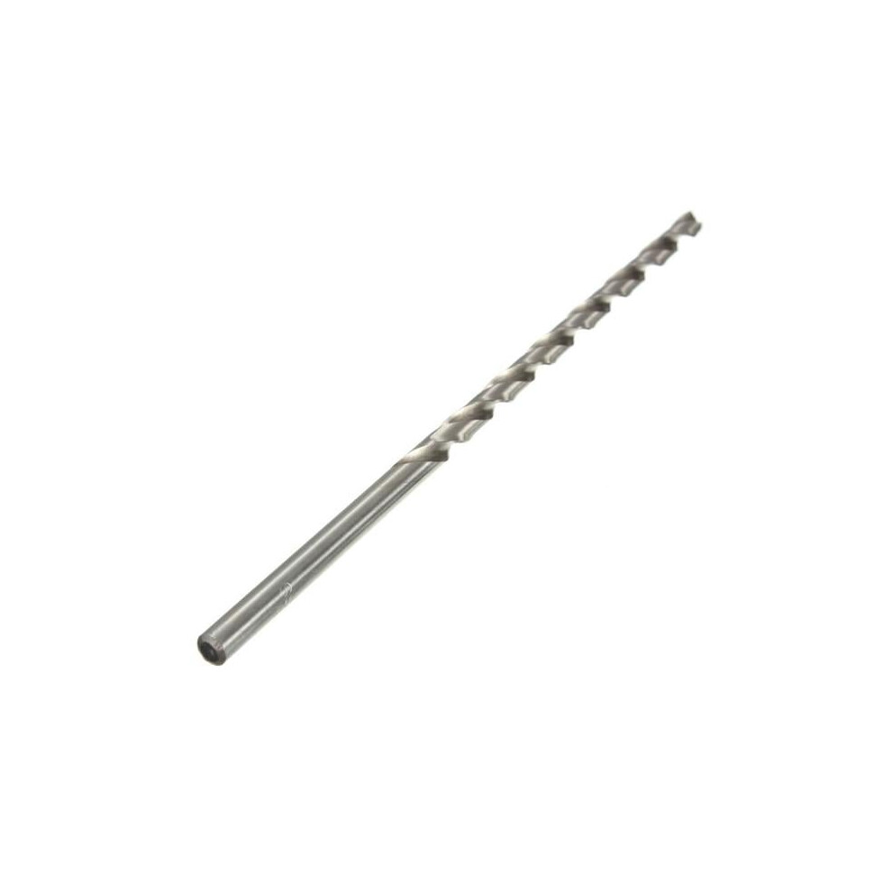 () 2mm To 5mm Diameter Extra Long HSS Auger Twist Drill Bit Straigth Shank 160mm