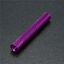 (Purple) 10PCS M3 Aluminum Alloy Computer Case Thumbscrews Side Panel Hard Disk Hand Screw Knurling Thumb Screws Nails