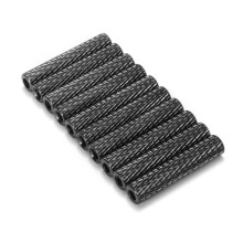 (Silver) 10PCS M3 Aluminum Alloy Computer Case Thumbscrews Side Panel Hard Disk Hand Screw Knurling Thumb Screws Nails
