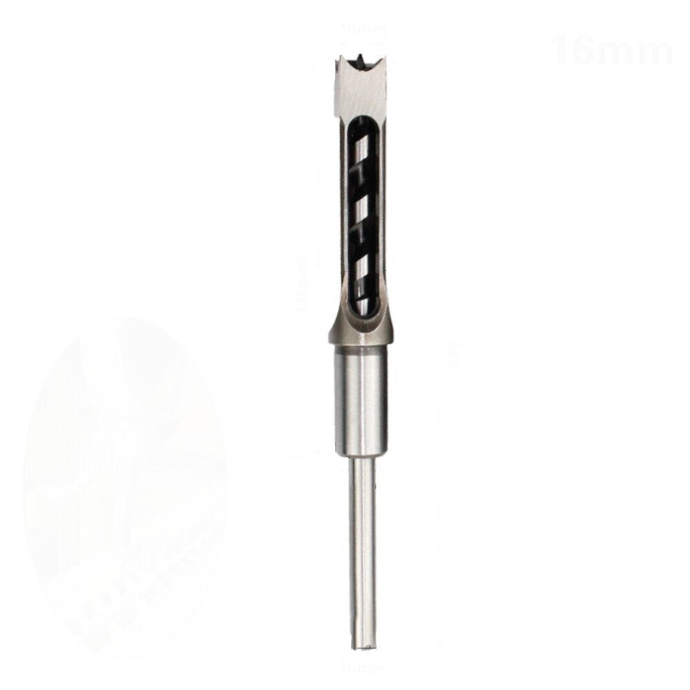 () 1/4/6Pcs Hss Twist Drill Bits Square Auger Mortising Chisel Set Hole Woodworking Tools Kit Extended Saw 6112211943633