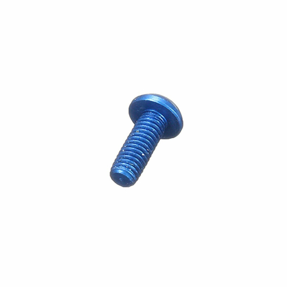 (Royal Blue) 50Pcs M36mm Hex Socket Screws Round Head Cap Screw 7075 Aluminum Alloy