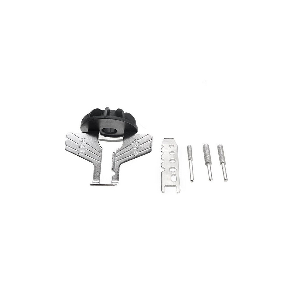 Chain Saw Sharpening Attachment Sharpener Guide Drill Adapter