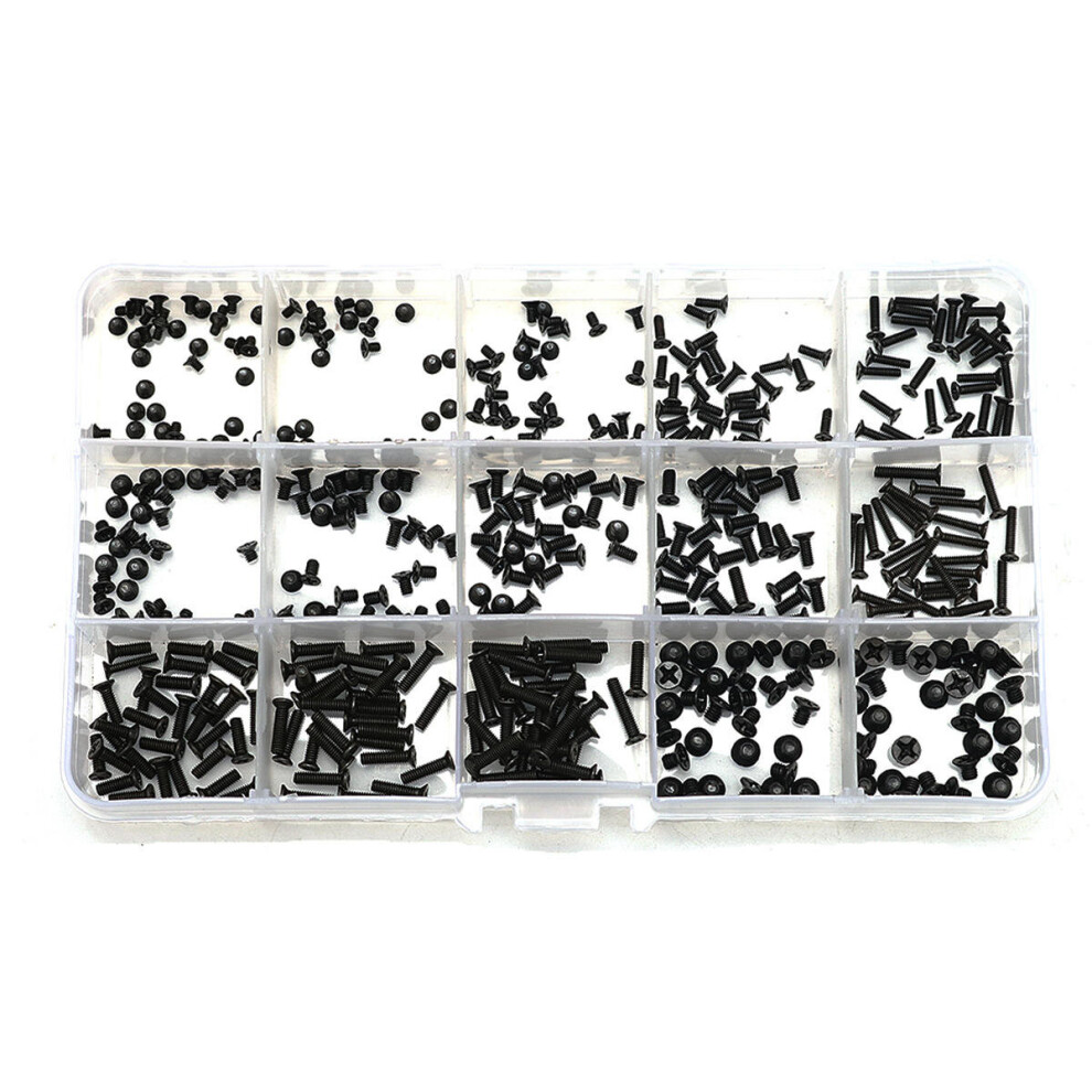 450Pcs M2/M2.5/M3 Cross Screws Laptop Screws Box Set For Hp Lenovo Samsung Ibm 3654659281500
