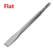 (F) 14mm SDS Plus Shank Sharp Chisel Flat Chisel for Electric Hammer Drill