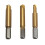 3pcs Rigid Titanium Broken Screw Bolts Extractor Easy Out Screw Remover 3