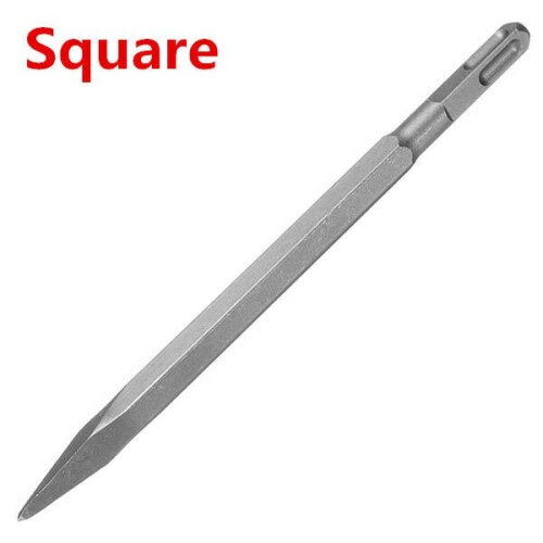(S) 14mm SDS Plus Shank Sharp Chisel Flat Chisel for Electric Hammer Drill