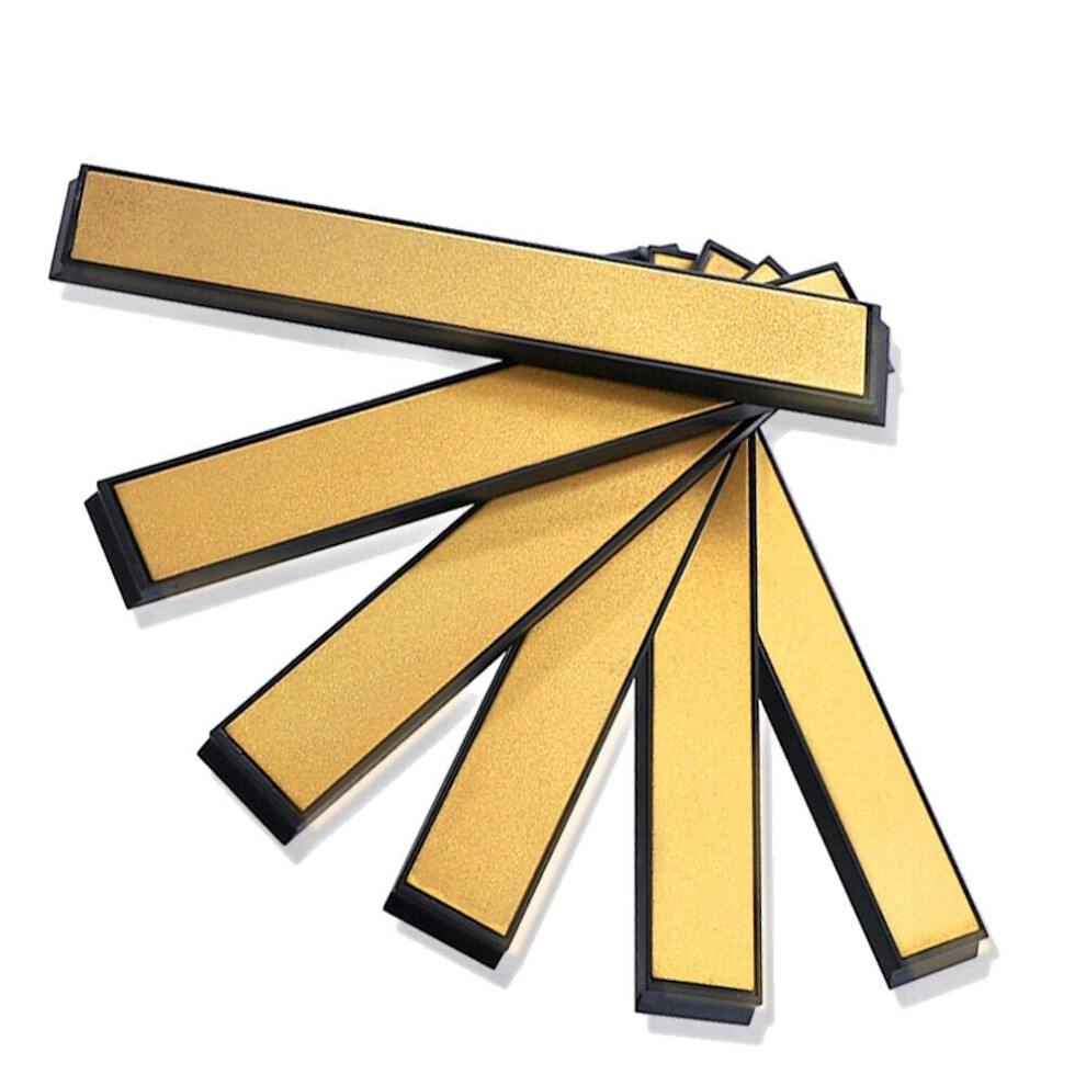 Photos - Other Hand Tools GreenZech  80-3000 Grit Titanium Plated Golden Emery Whetstone Sharpen Stone Strips For Tools (100)