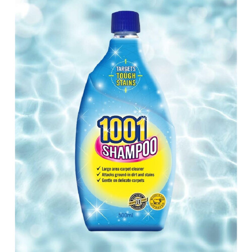 2 1001 Carpet Shampoo Solution Deep Clean Dirt Stain Remover 500ml 2