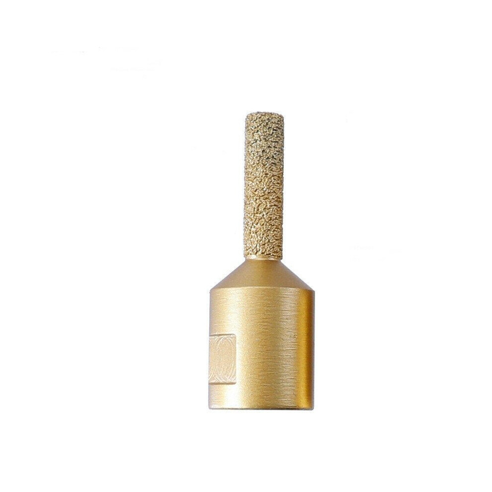 (8mm) M14 Adapter Diamond Router Bit 46 Grit 8/10/12mm Abrasive Bits Slate Stone Splicing Tool for Angle Grinders