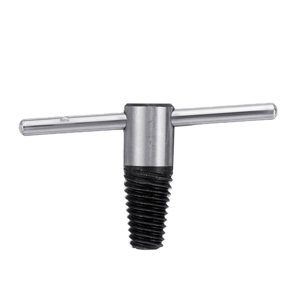 () 1/2 1/4 Inch T Shape Double Head Damaged Screw Extractor Speed Out Broken Bolt Remover