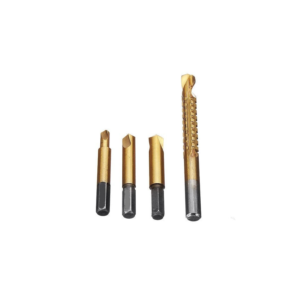 4Pcs Damaged Screw Extractor Bolt Extractor Broken Screw Remover 3654659270597