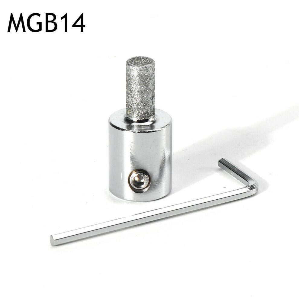 (MGB14 Size: 35mm x 6.3mm/1.38" x 0.25") Grinder Wheels Stained Glass Grinding Head Bit For Glass Stone