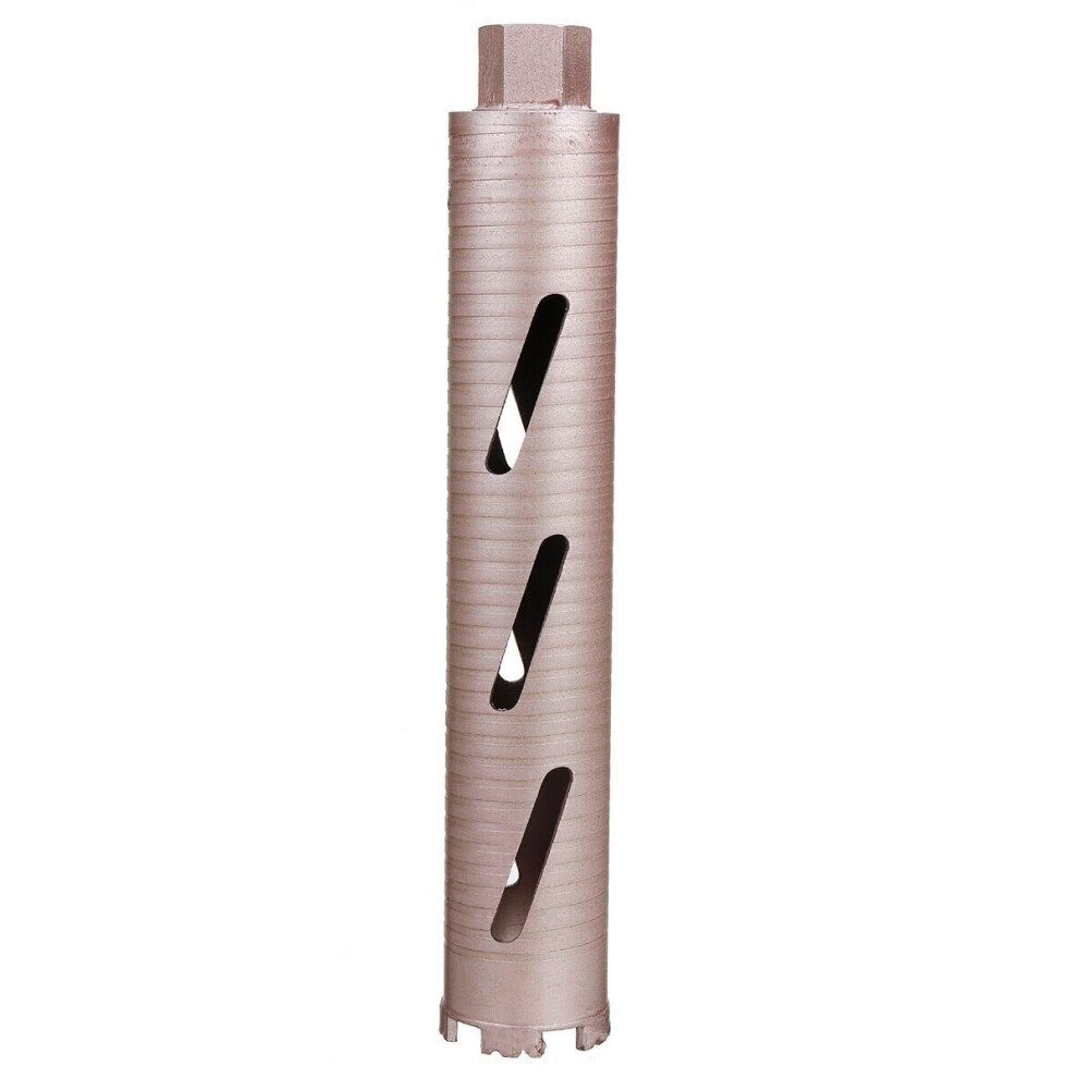 (63Mm) 370Mm Diamond Water Drill Bit For Marble Concrete Wall Hole Opener Thickened Crown Teeth Sharp Durable 6112211933559