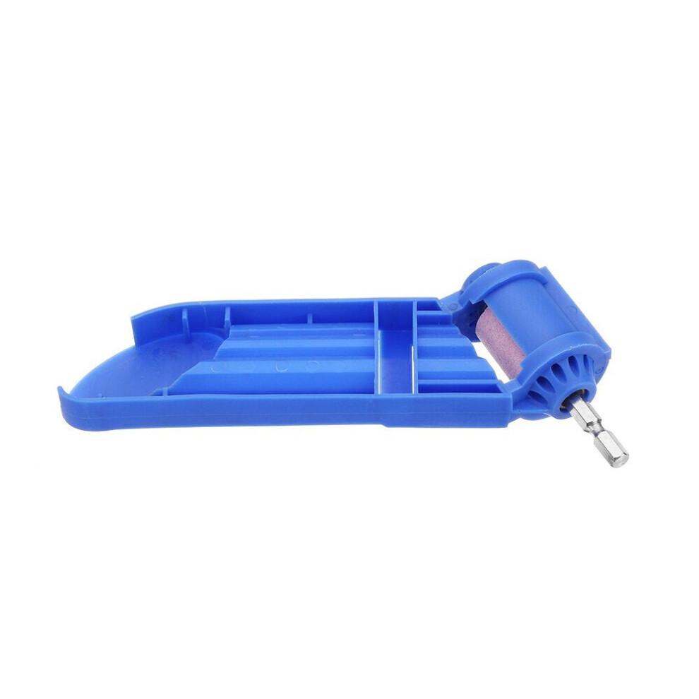 10Pcs Portable Drill Bit Sharpener 2-12.5mm Corundum Grinding Wheel Powered Tool for Drill Polishing