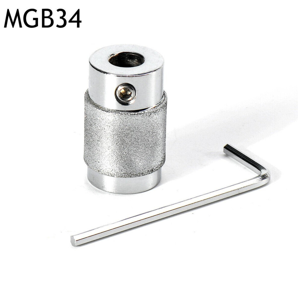 (Mgb34 Size: 39Mm X 19Mm/1.54" X 0.75") Grinder Wheels Stained Glass Grinding Head Bit For Glass Stone 3654659303745