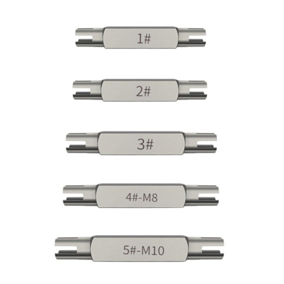 () Double-end Screw Tap Extractor Multi-size Broken Head Tap Remover