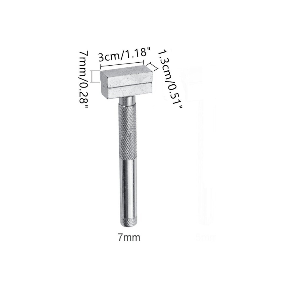 (7mm) Diamond Grinding Head Stone Dresser Handheld Tool Bench Grinder Disc Wheel Dressing