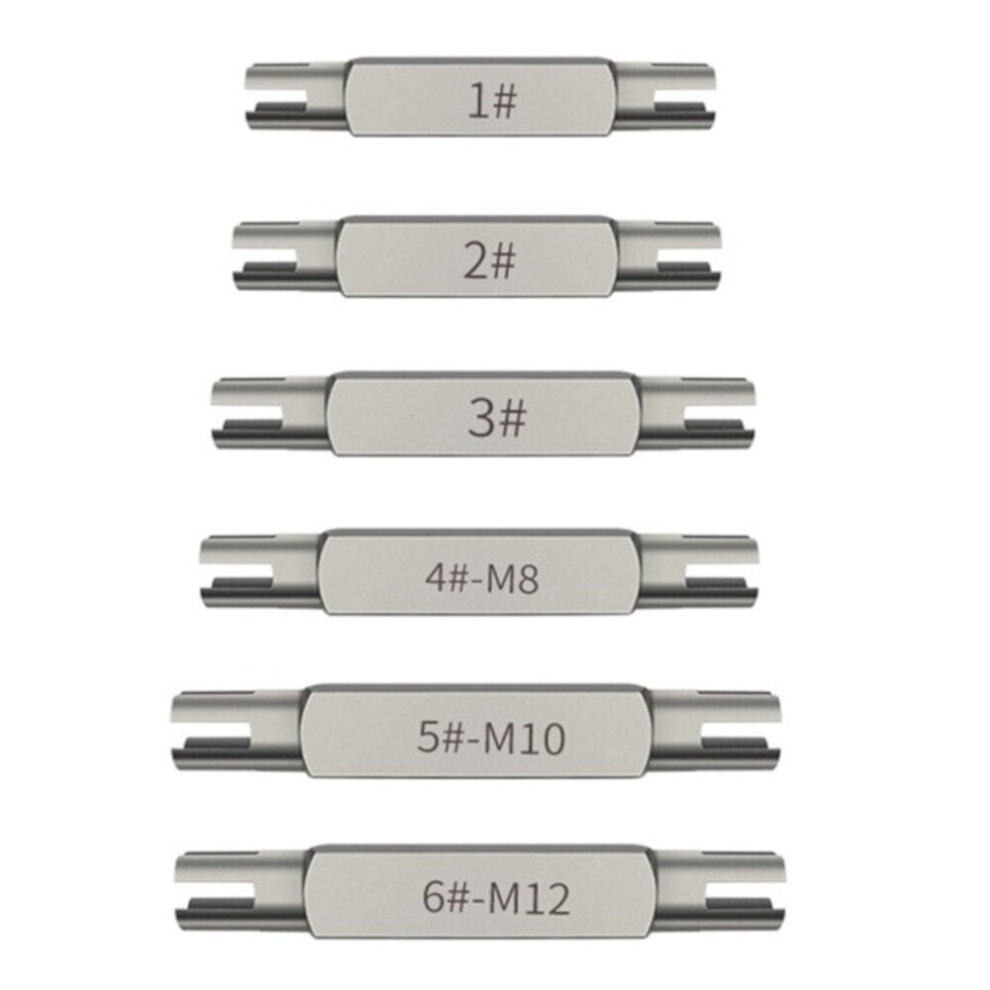 () Double-end Screw Tap Extractor Multi-size Broken Head Tap Remover