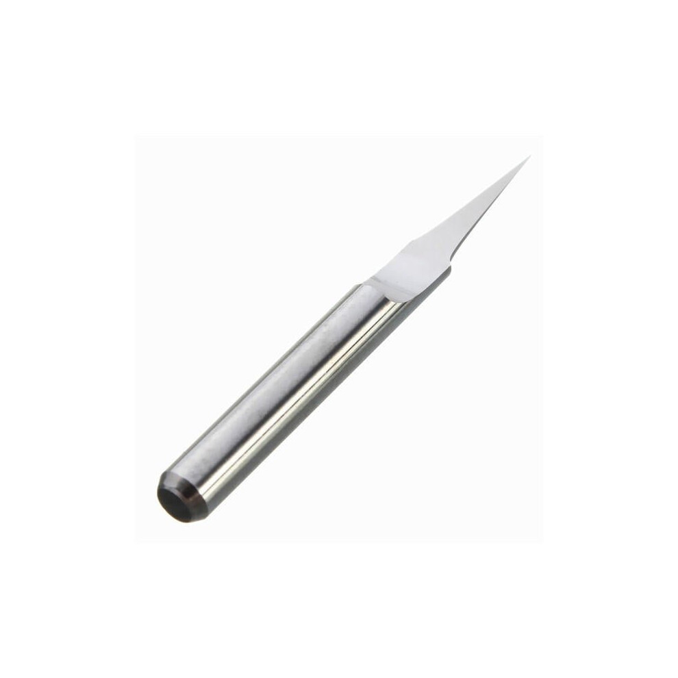 3.175Mm Shank 0.1Mm 10 Degree Carbide Pcb Engraving Bit Cnc Router Tool 6112211908595