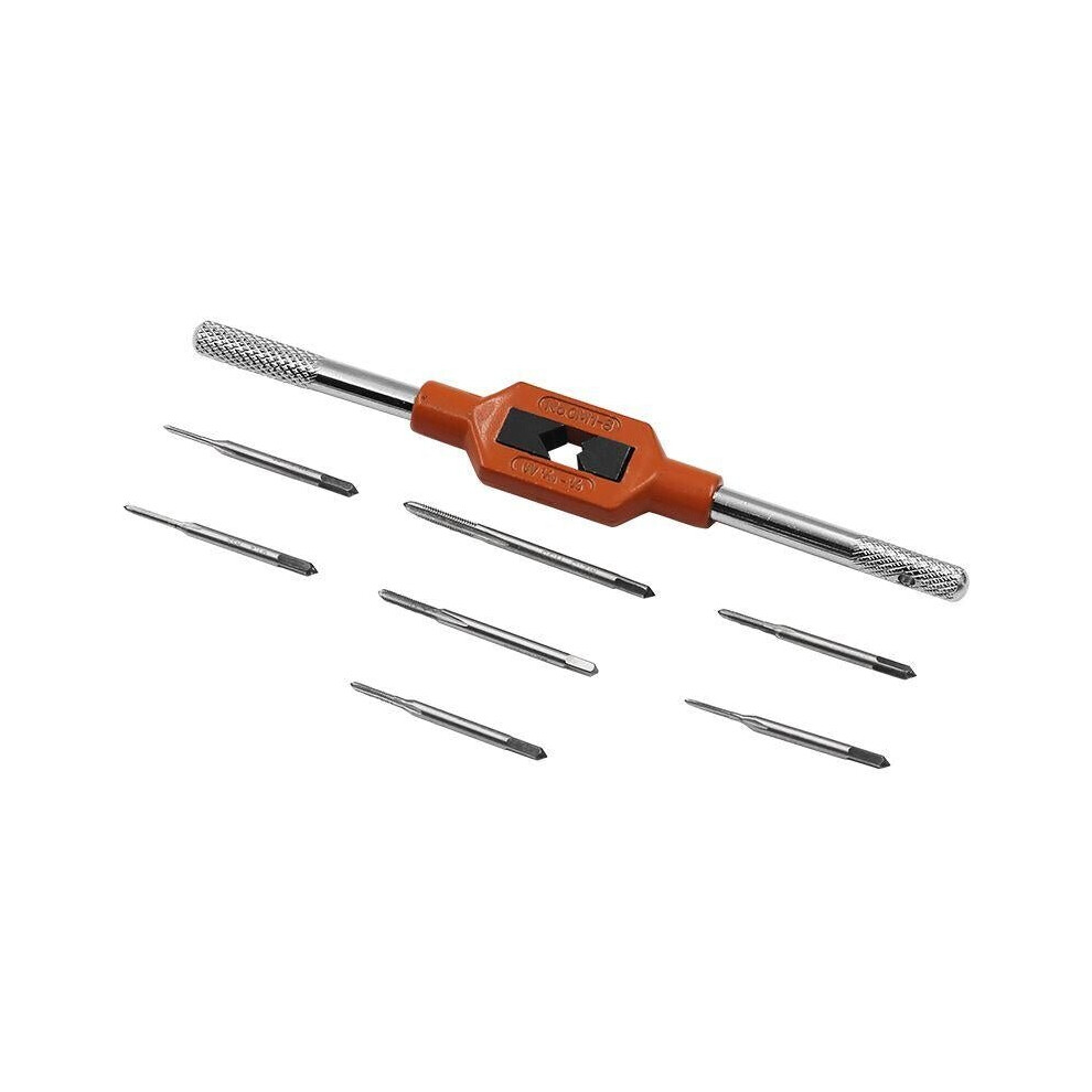 M1-8 Adjustable Tap Spanner with 7pcs M1.1-M2.5 Mini Screw Hand Set