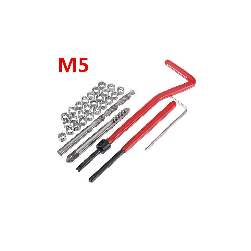 30Pcs Damaged M5 Thread Repair Tool Kit Recoil Insert 3654659280183