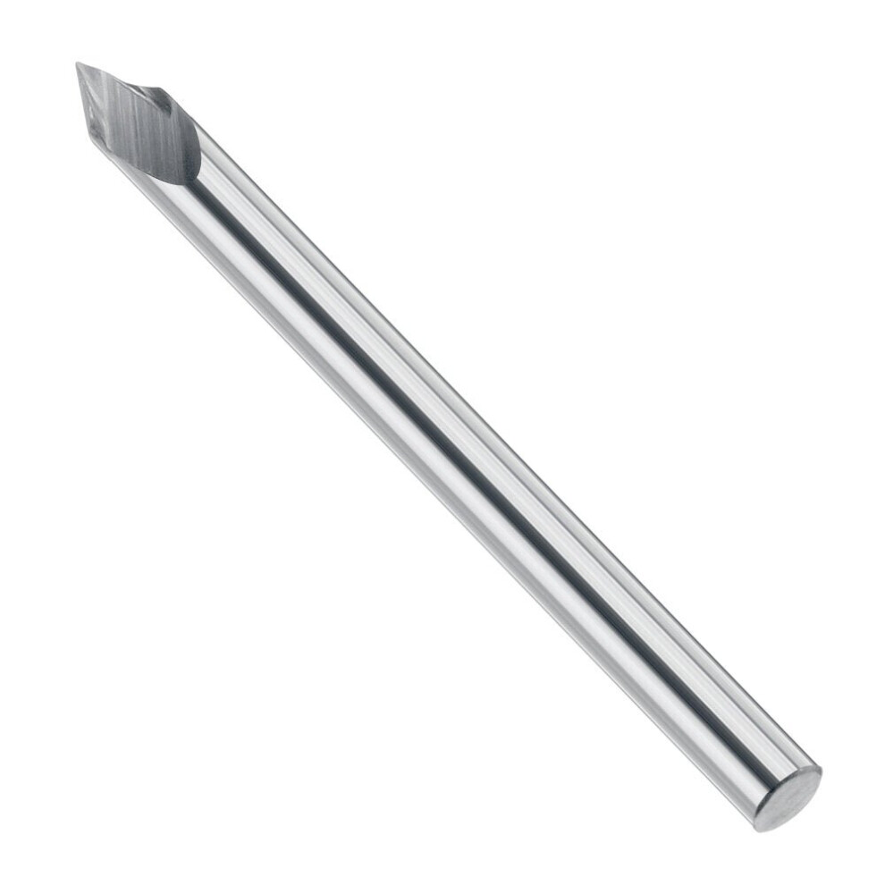 10Pcs 3.175Mm Shank Engraving Bit End Milling Cutter 60 Degrees Tip 0.1Mm Carbide 3D Milling Bit Carving 6112211913605