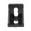 40x40mm Aluminium Black Angle Corner Joint Electrophoresis Right Angle Bracket 4Pcs 5