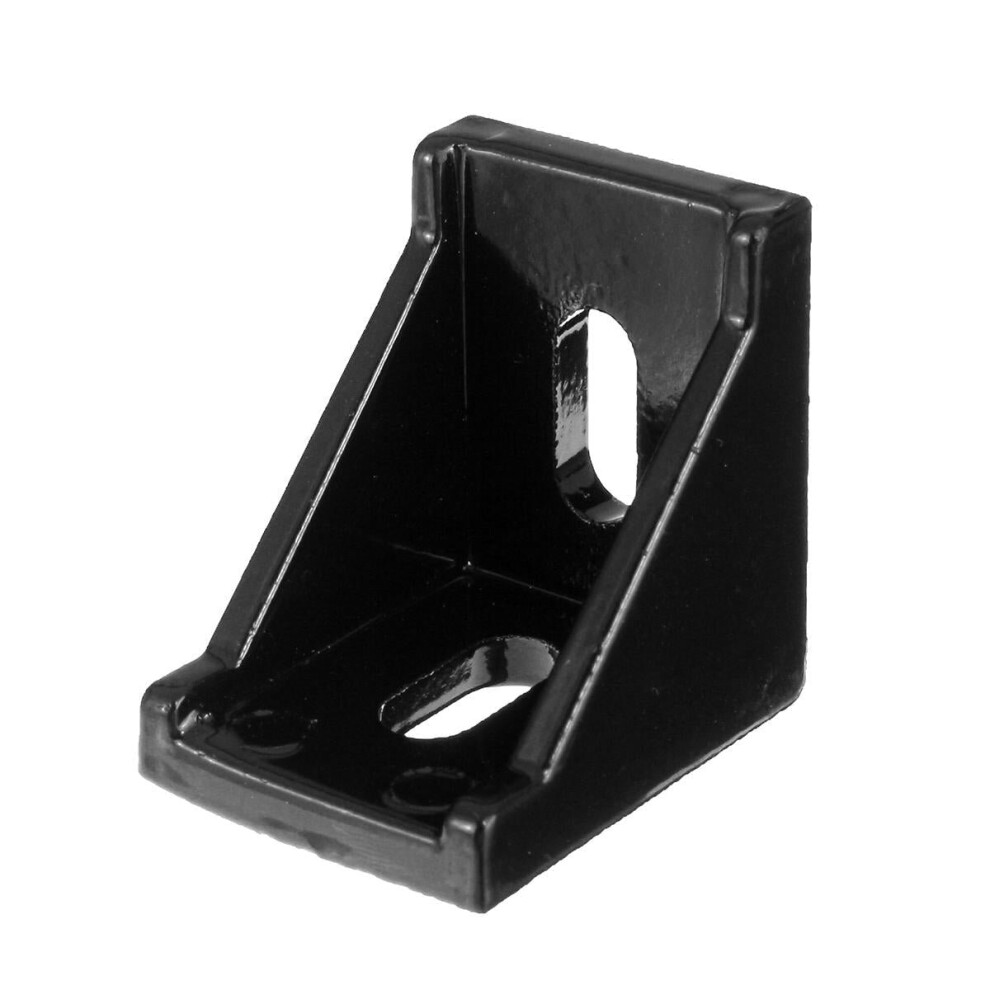 4Pcs Aluminium Black Angle Corner Joint 3030 Series Aluminum Extrusion 35x35mm Right Angle Bracket