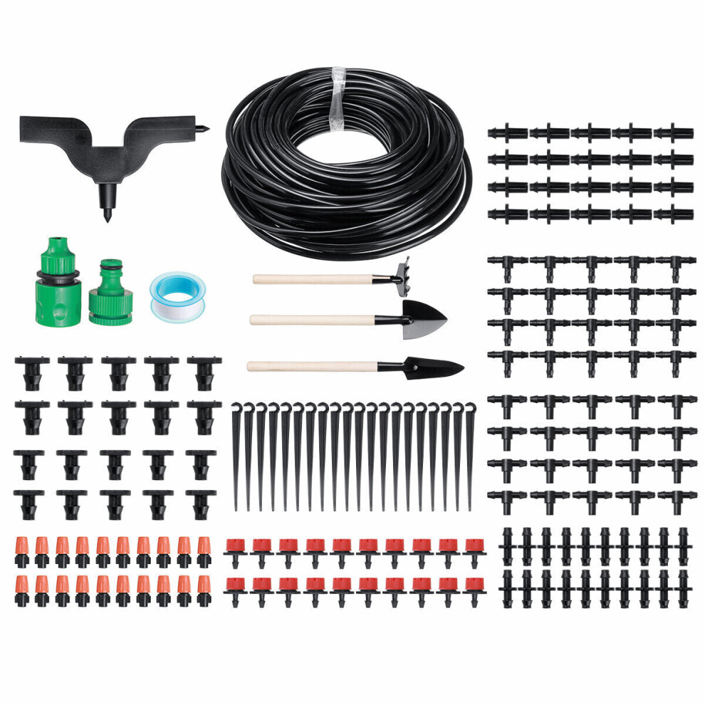 Automatic Garden Micro Drip Irrigation System Timing Controller Plant Flower