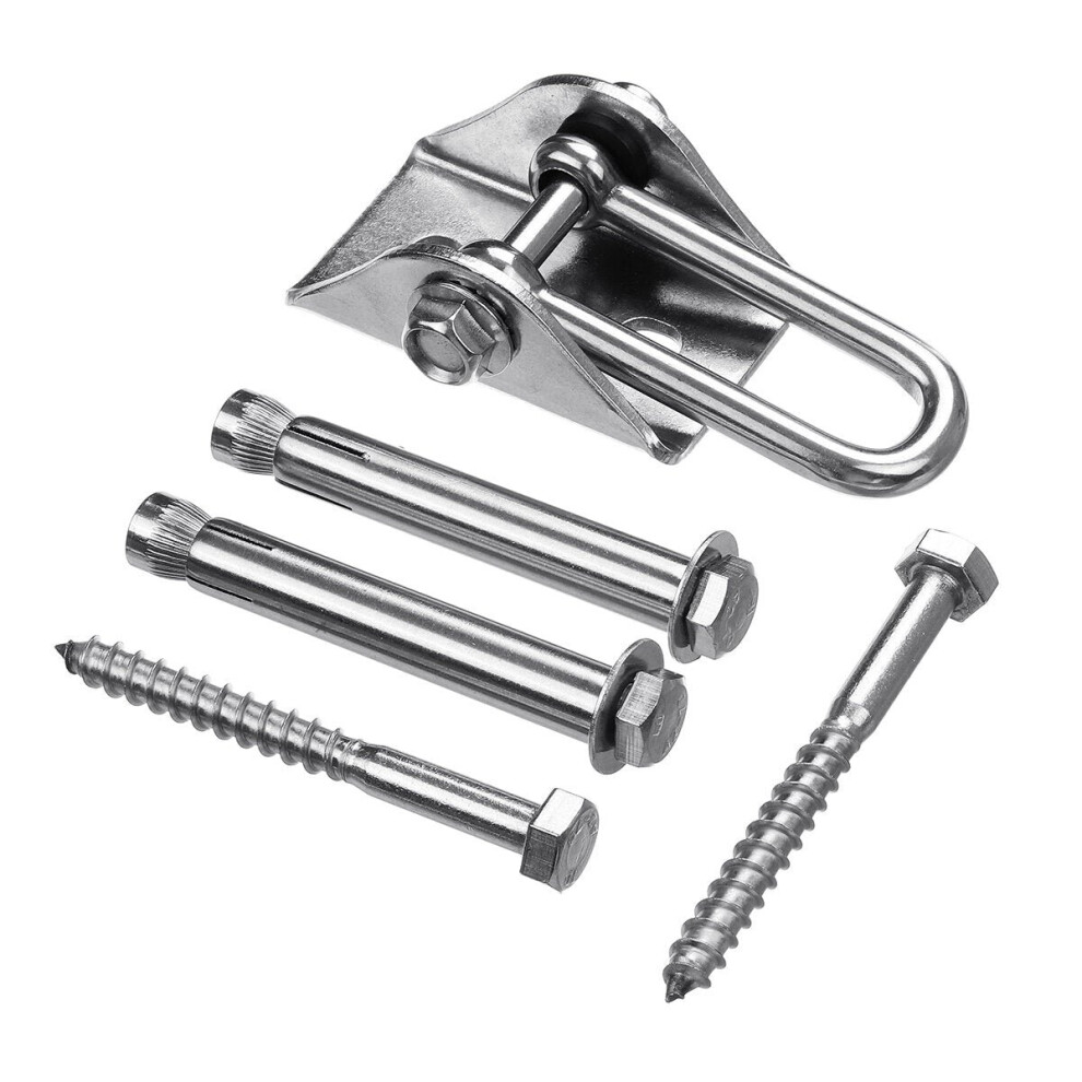 (Type A) Hammock Chair Kit Swing Fixing Accessory Stainless Steel