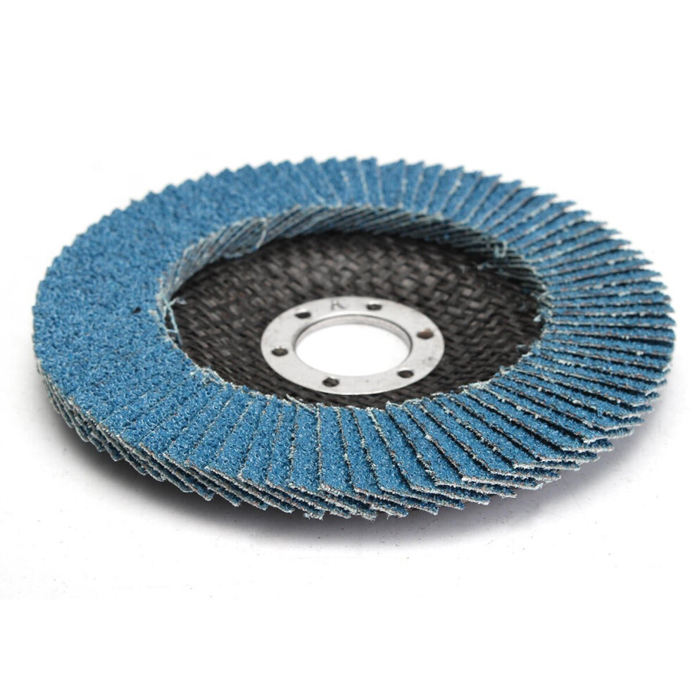 (120#) 100mm Grinding Wheel 40/60/80/120 Grit Flap Disc 4 Inch Angle Grinder Sanding Tool