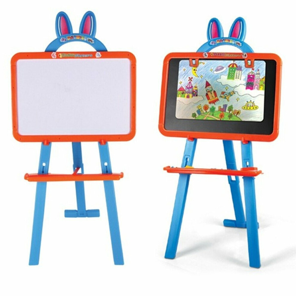 3 IN 1 Magnetic Writing Drawing Board Double Side Learning Easel Educational Toys for Kids