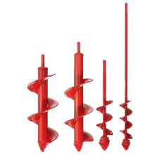 () Hard Alloy Head Spiral Auger 4x22/4x45/8x25/8x30cm Non-Slip Flower Bulb Auger Rust Proof Planter Hole Digger Drill Bit
