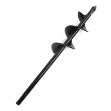 46x370mm Garden Auger Small Earth Planter Drill Bit Post Hole Digger for Electric