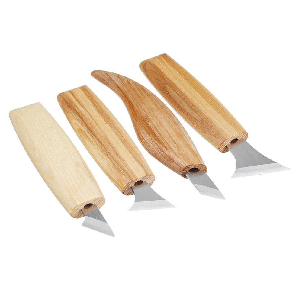 4pcs Wood Carving Cutter wood working Tool Whittling Beaver Craft