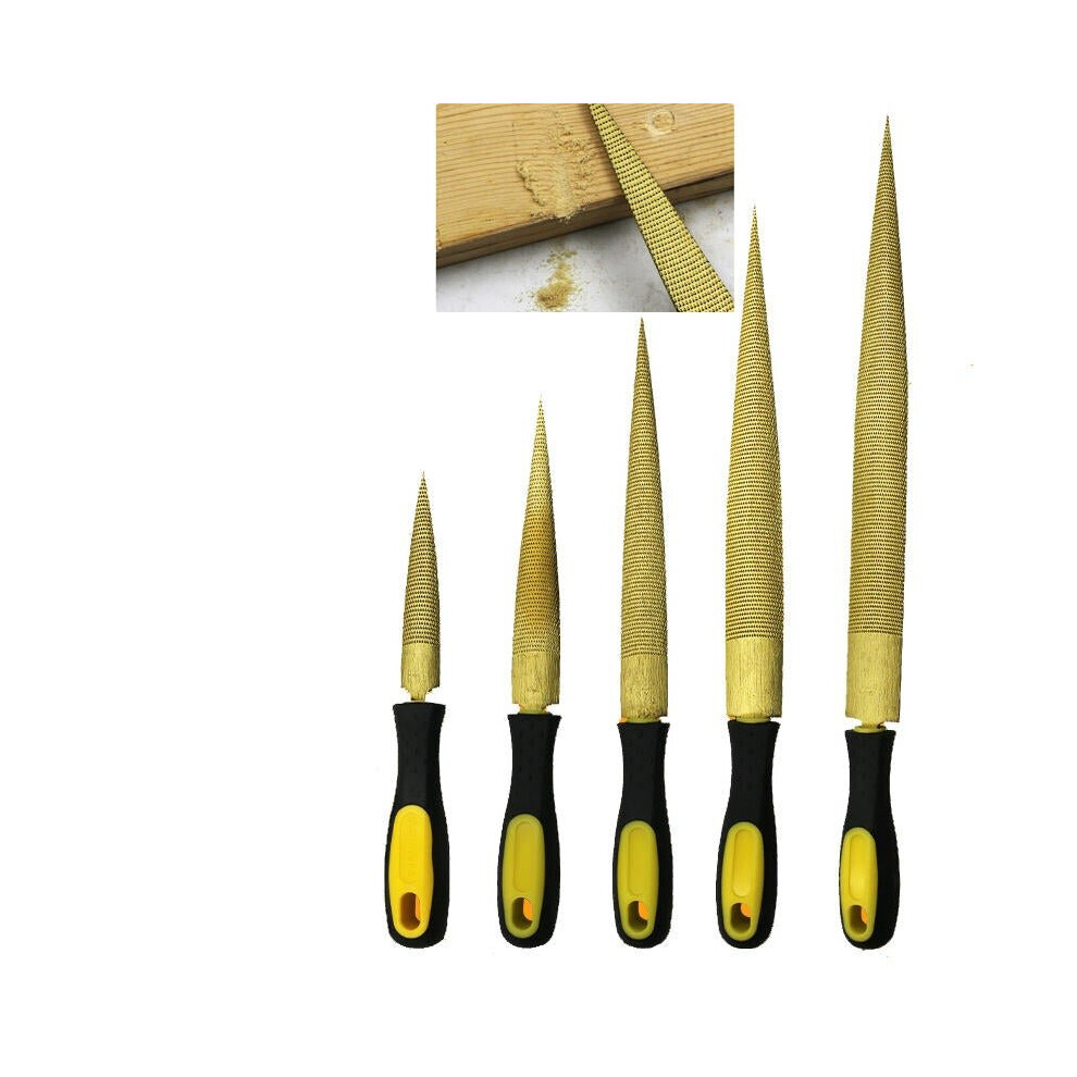 (4 Inch) Assorted Rasp Wood Grinding Hand File wood working Rotary File Mahogany Hardwood Hand Cutter Wood Carving