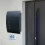 Mail Letter Post Box Lockable Wall Mounted Outdoor Steel Grey Keys 2