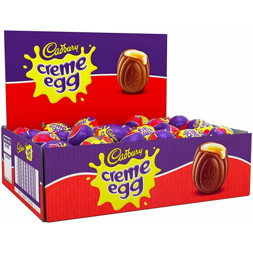 Cadbury Cadbury Creme Easter Egg Chocolate Full Case Of 48 x 40g