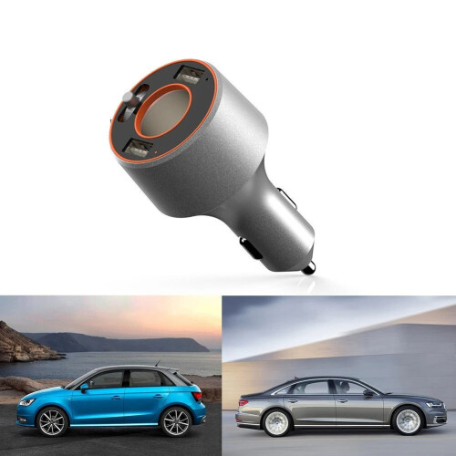 Wireless Bluetooth FM Transmitter Stereo Hands-Free Car Charger Flash Drive MP3 Player 1