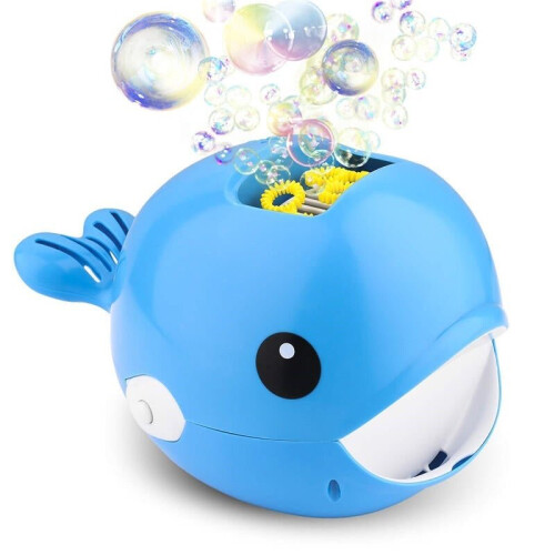 () Whale Bubble Machine Automatic Bubble Machine Children Outdoor Indoor Toys 1