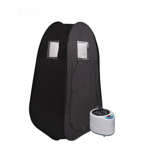 () 4L Large Capacity Household Folding Single Use Steamer Bath Steaming Box Sauna Tent 1