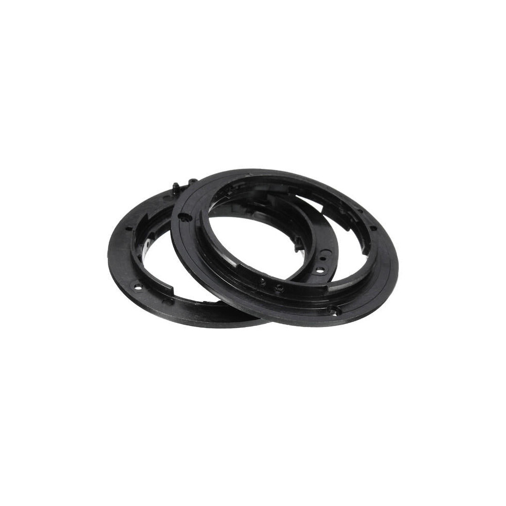 2PCs Rear Bayonet Mount Ring Replacement Part For Nikon 18-55 18-105 18-135mm Camera