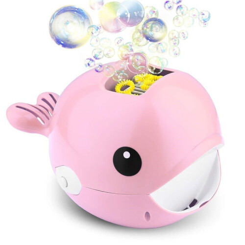 () Whale Bubble Machine Automatic Bubble Machine Children Outdoor Indoor Toys