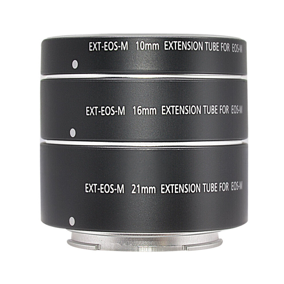 10mm 16mm 21mm Auto Focus Macro Extension Tube Ring for Canon EOS-M Monut EOS M M1 M6 M2 M3 M5 M50 M100 M200 Mirrorless Camera Lens Adapter Ring