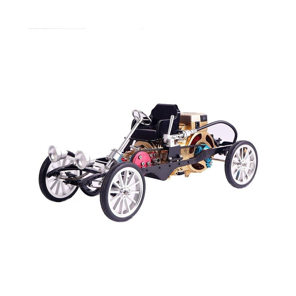 Car Model Single Cylinder Engine Aluminum Alloy Model Gift Collection Toys