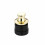 (Light silver) Embedded Cabinet Door Knobs Spring Knobs Single Hole Hidden Pulls Cabinet Door Handles 5