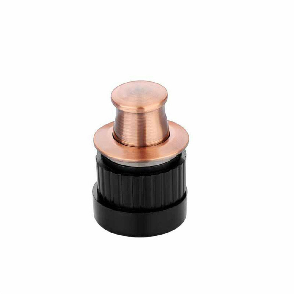 (Red Bronze) Embedded Cabinet Door Knobs Spring Knobs Single Hole Hidden Pulls Cabinet Door Handles